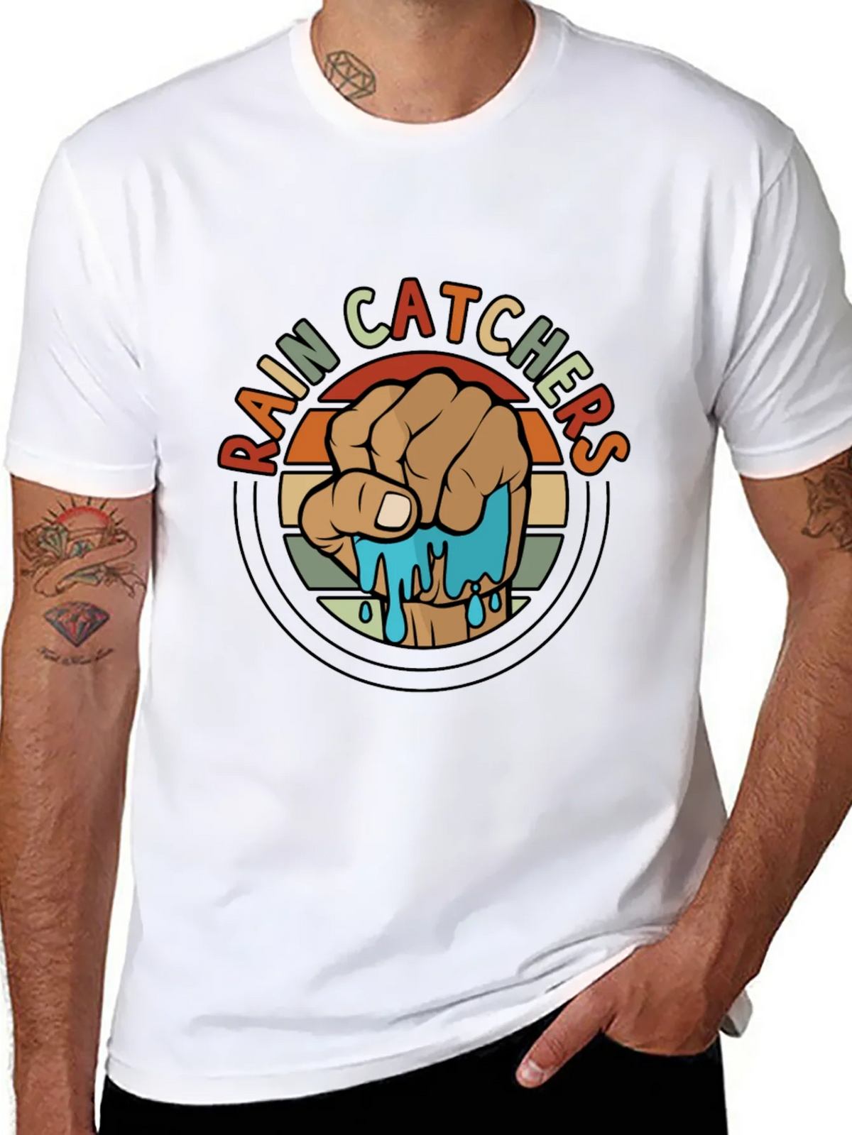 Rain Catchers Graphic T-Shirt product image 7