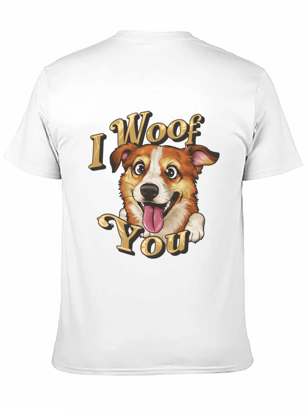 I Woof You Dog Graphic Tee product image 9
