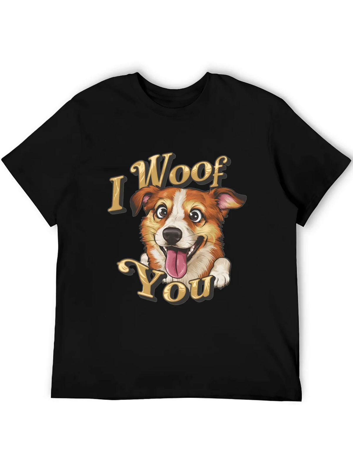 I Woof You Dog Graphic Tee product image 5