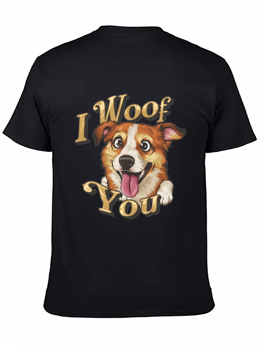 I Woof You Dog Graphic Tee product image 4