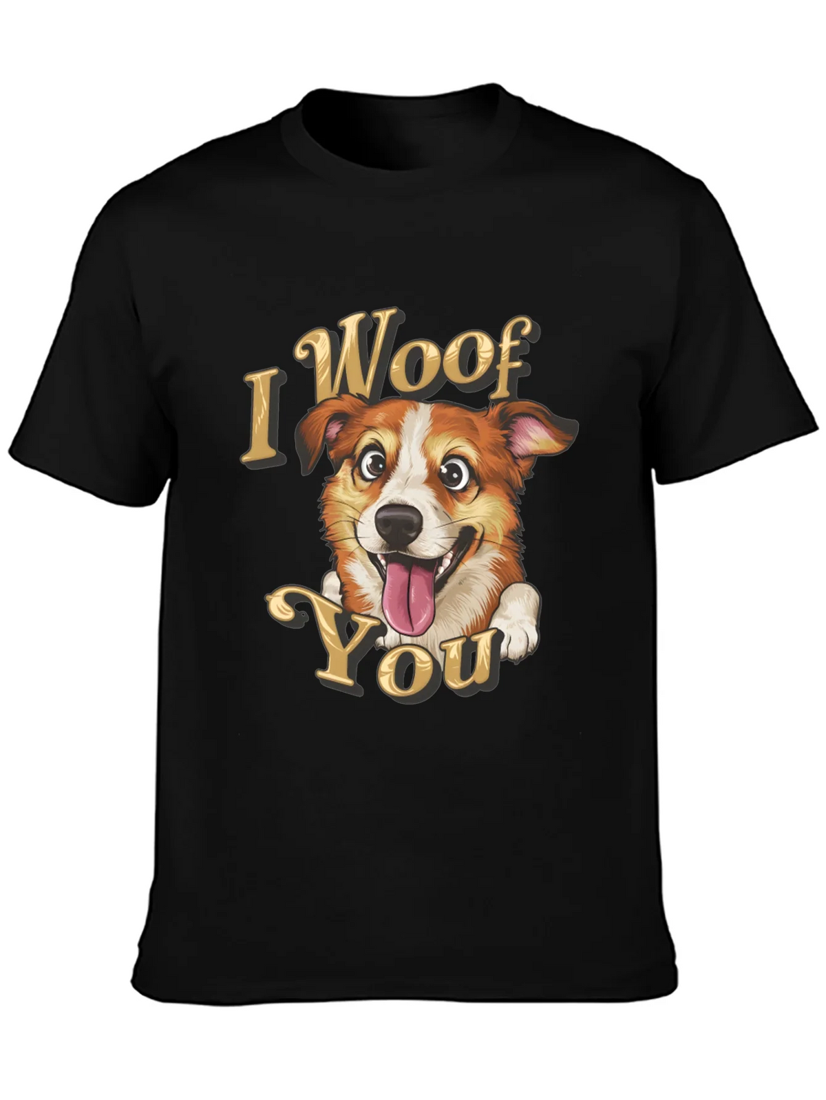 I Woof You Dog Graphic Tee product image 3