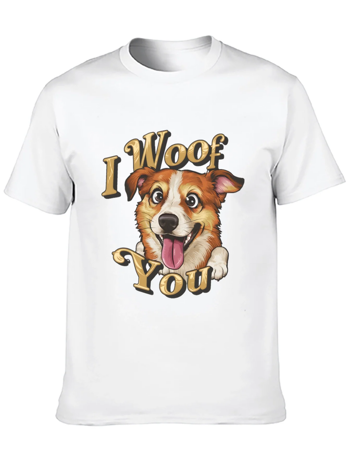 I Woof You Dog Graphic Tee product image 8