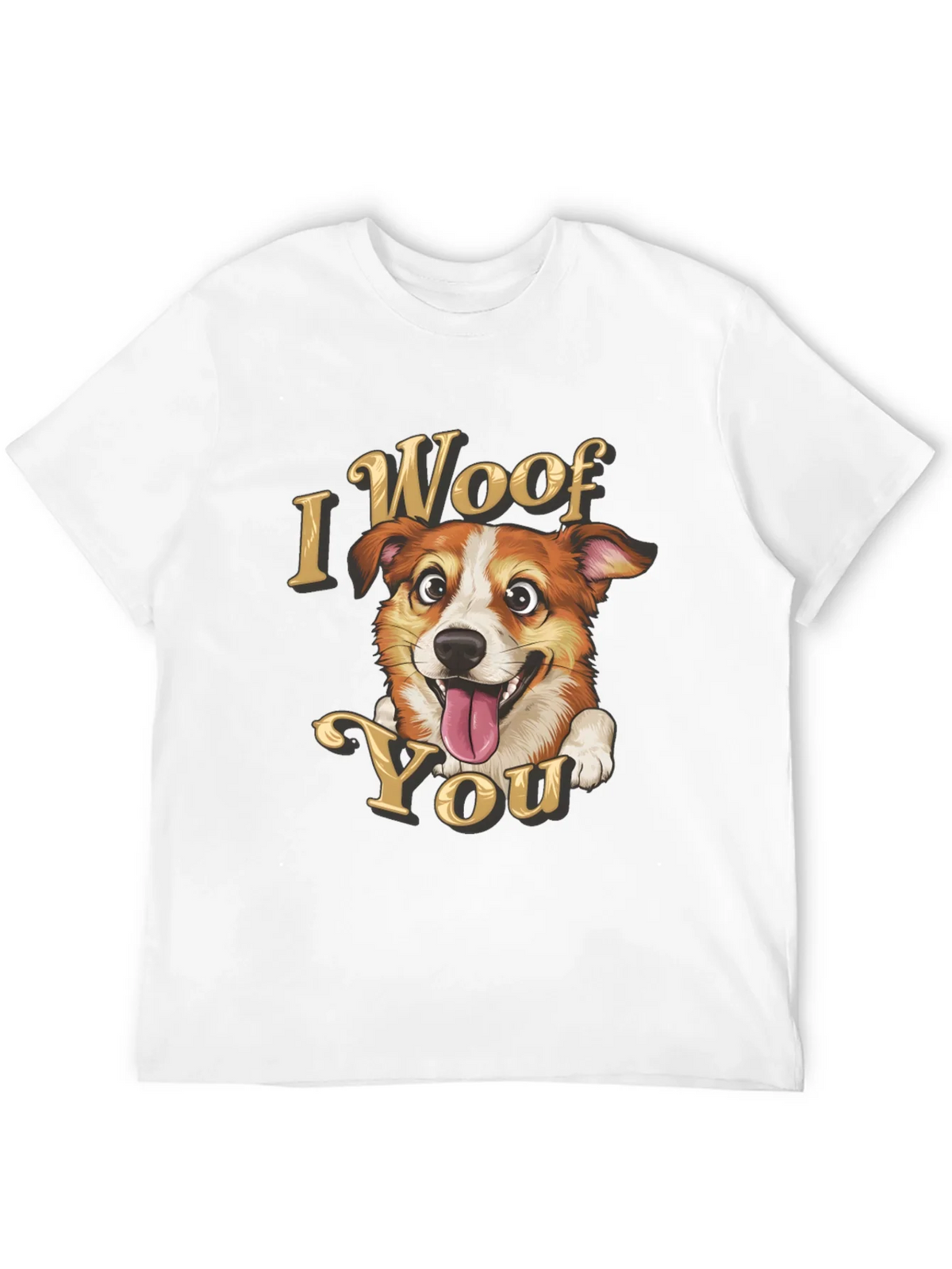 I Woof You Dog Graphic Tee product image 10