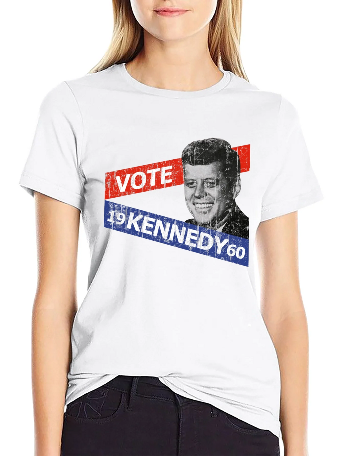 Vote Kennedy 1960 Retro T-Shirt product image 8