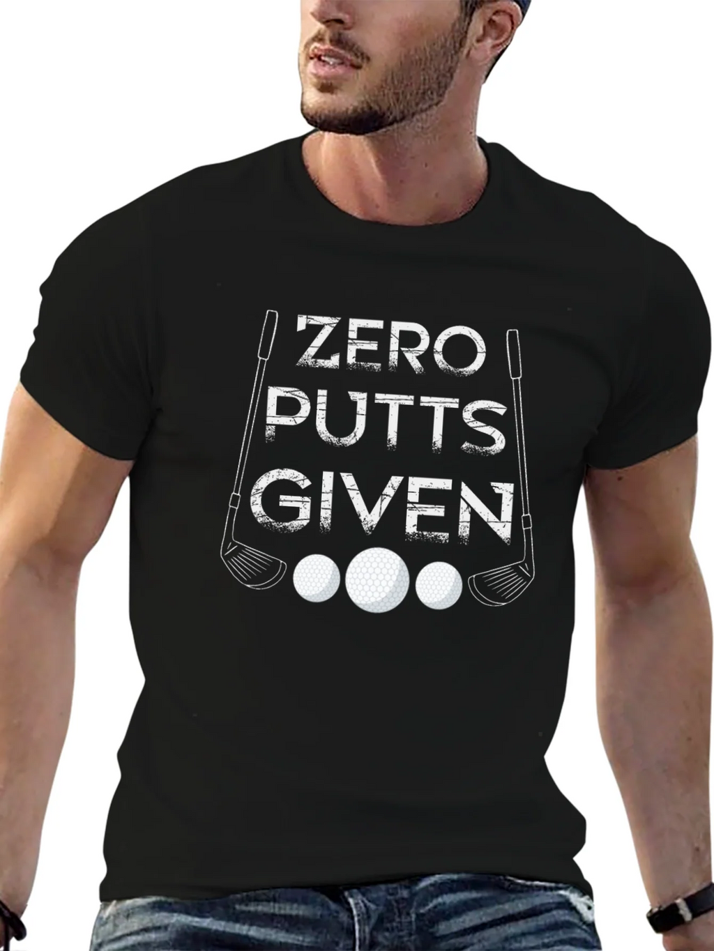 Zero Putts Given Golf T-Shirt product image 6