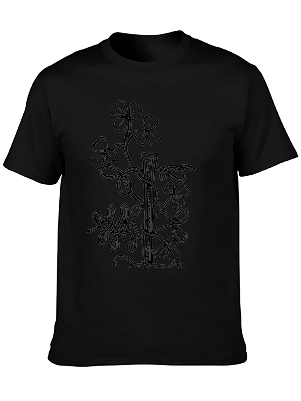 Clover Graphic Print Tee - Lucky Shamrock Shirt product image 2