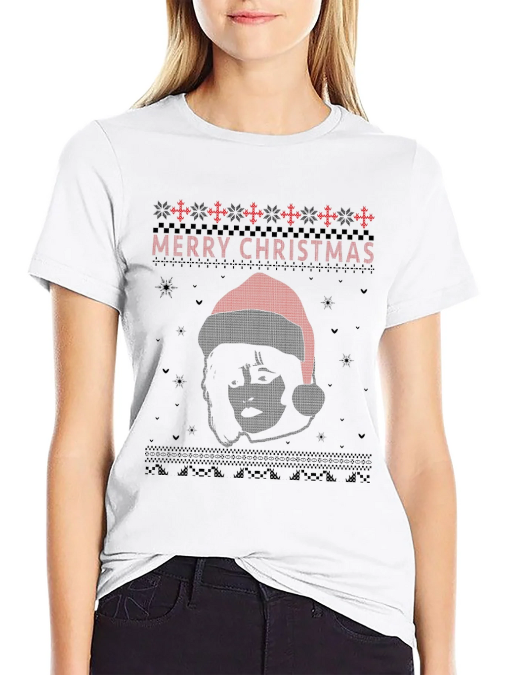 Merry Christmas Holiday Sweater T-Shirt product image 8