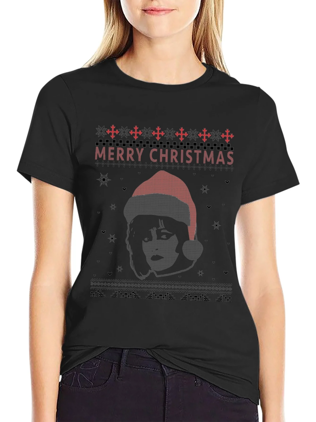 Merry Christmas Holiday Sweater T-Shirt product image 2