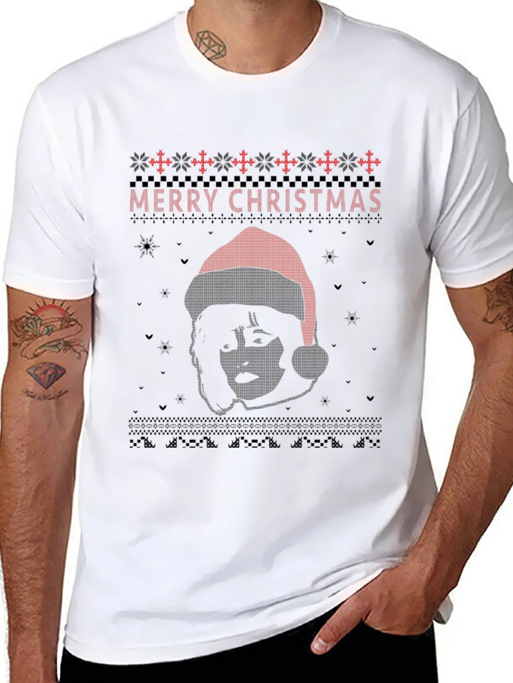 Merry Christmas Holiday Sweater T-Shirt product image 7