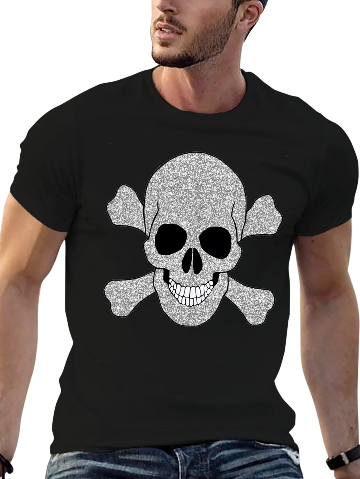 Skull & Crossbones T-Shirt - Graphic Tee product image 6