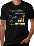 Carousel Horse Giraffe Lion T-Shirt product image 1
