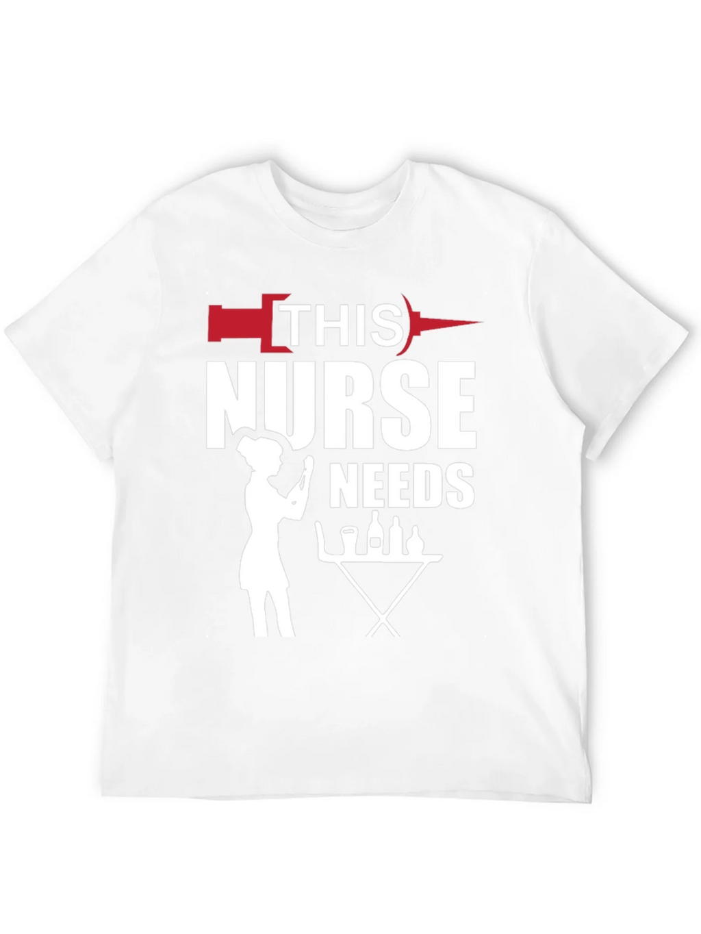 Nurse Needs Wine T-Shirt product image 10
