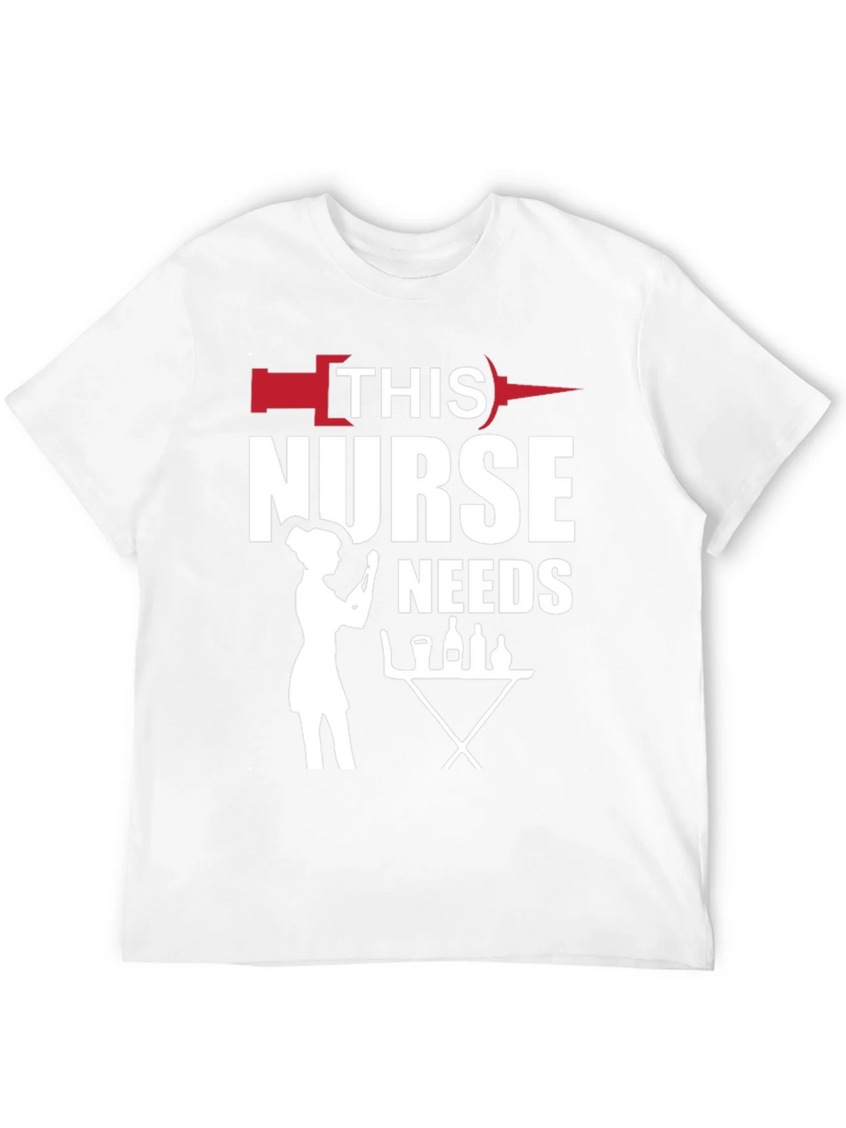Nurse Needs Wine T-Shirt product image 10