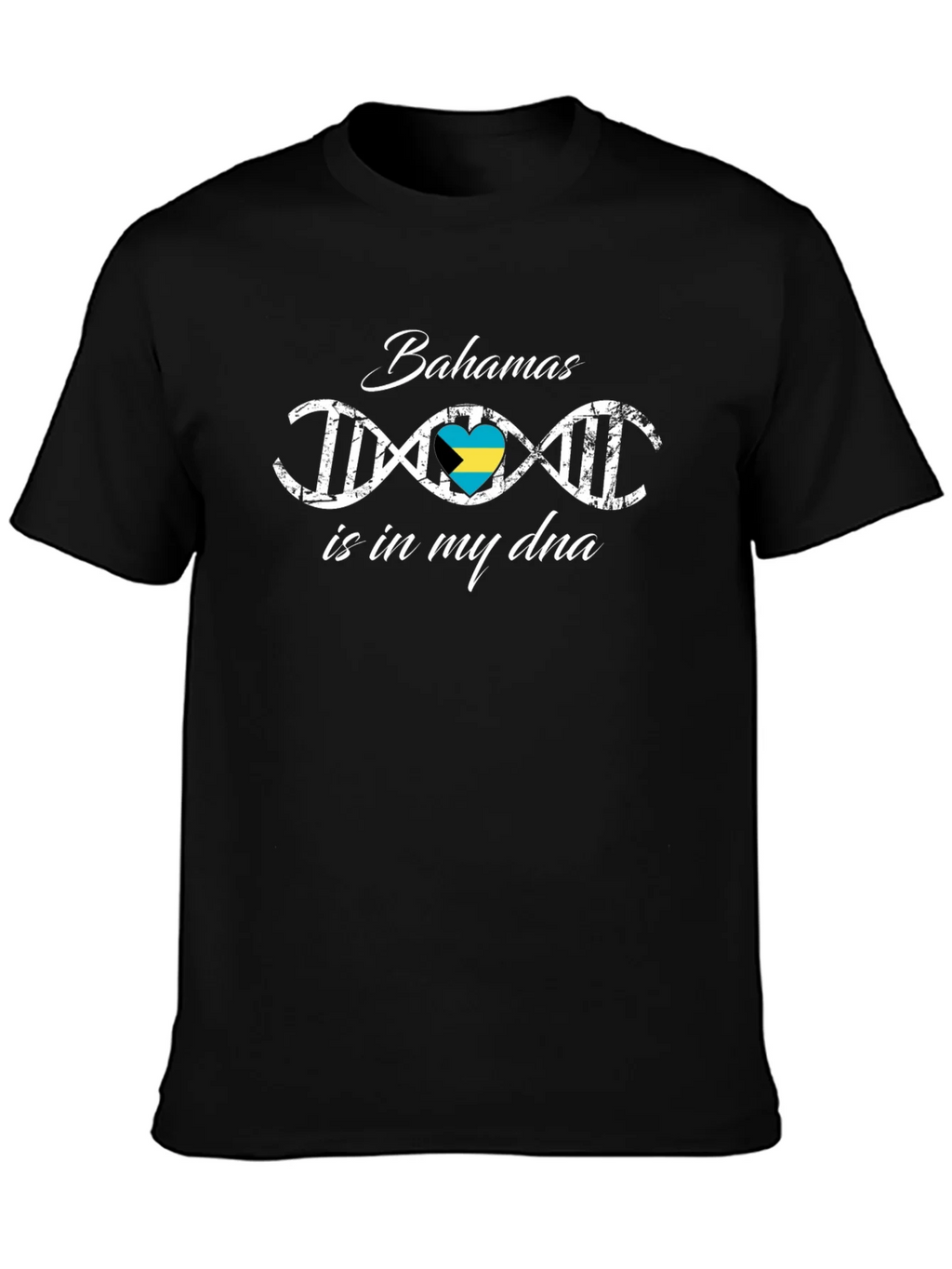 Bahamas DNA Flag T-Shirt product image 3