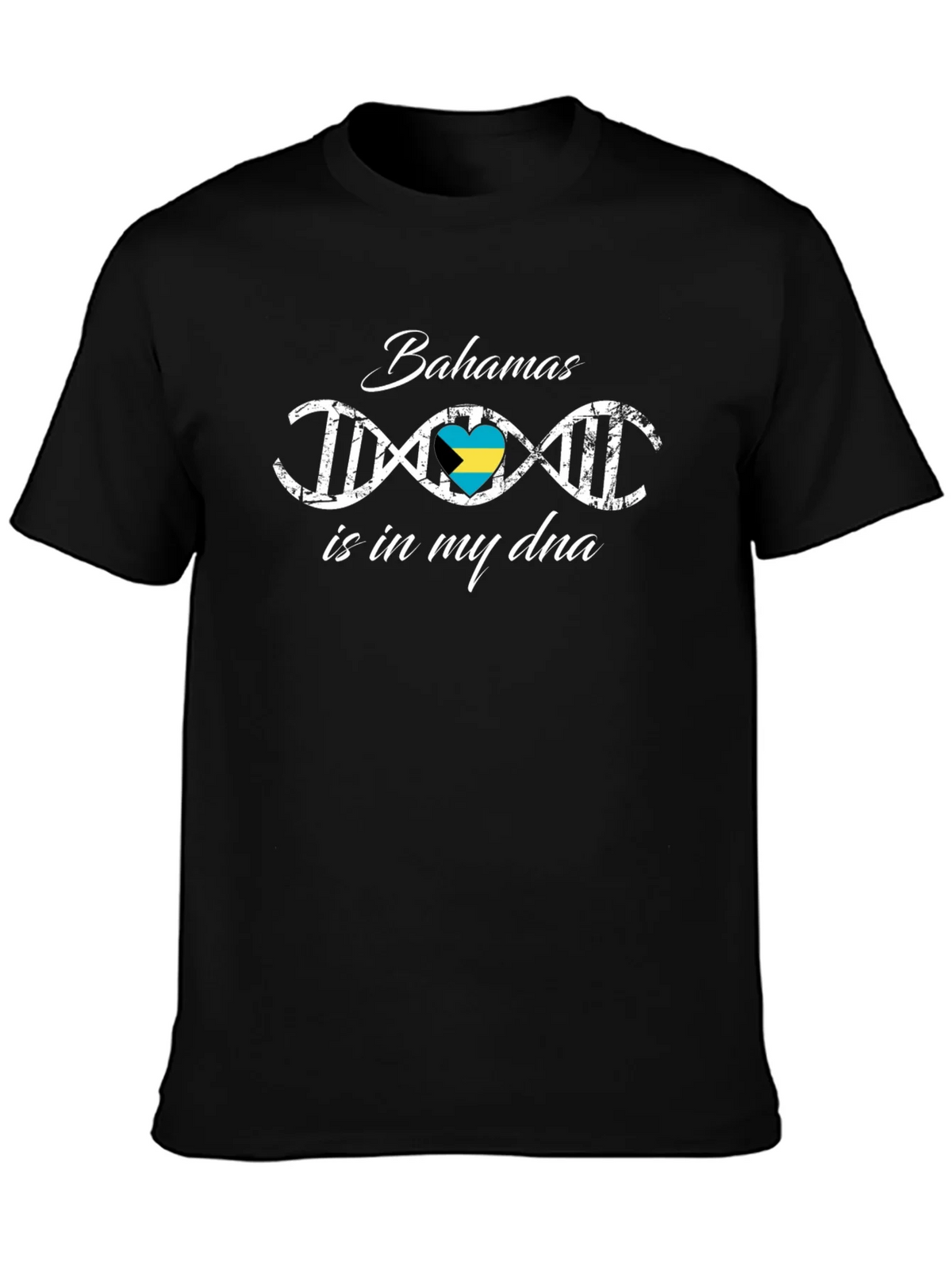 Bahamas DNA Flag T-Shirt product image 3