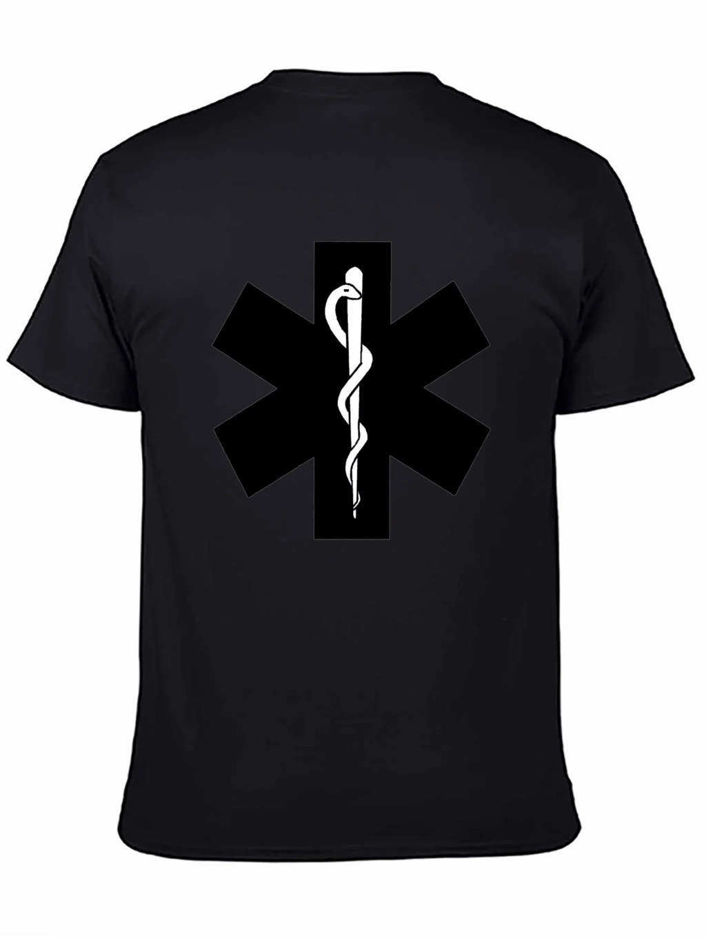 Medical Symbol T-Shirt - EMT Star of Life product image 4