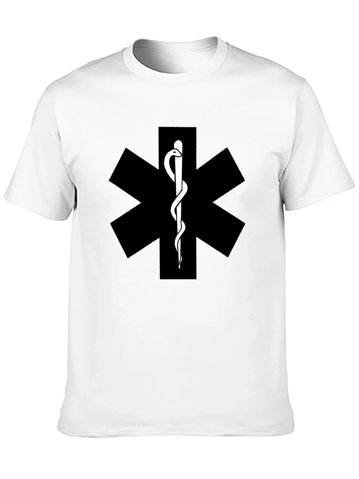 Medical Symbol T-Shirt - EMT Star of Life product image 9