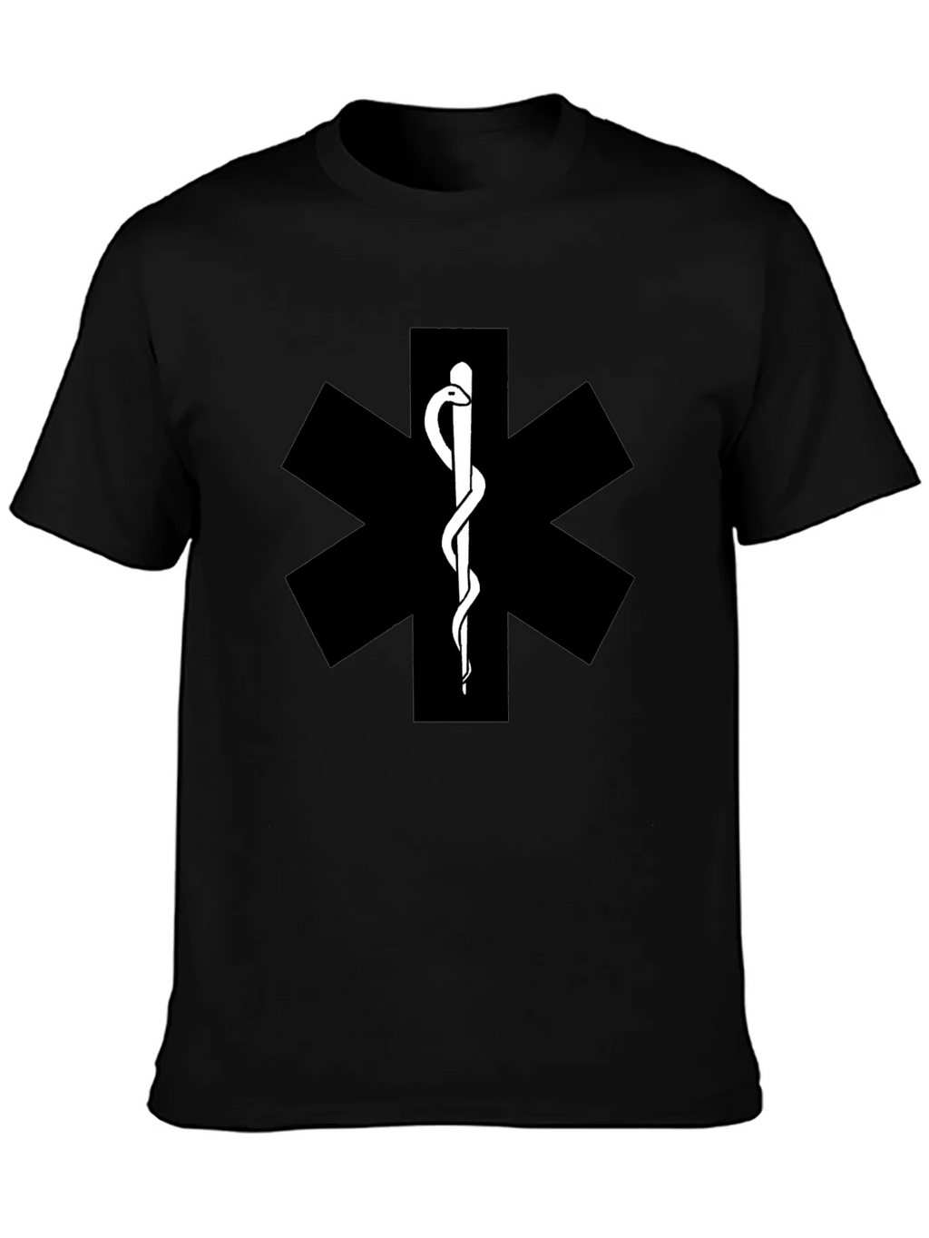 Medical Symbol T-Shirt - EMT Star of Life product image 3