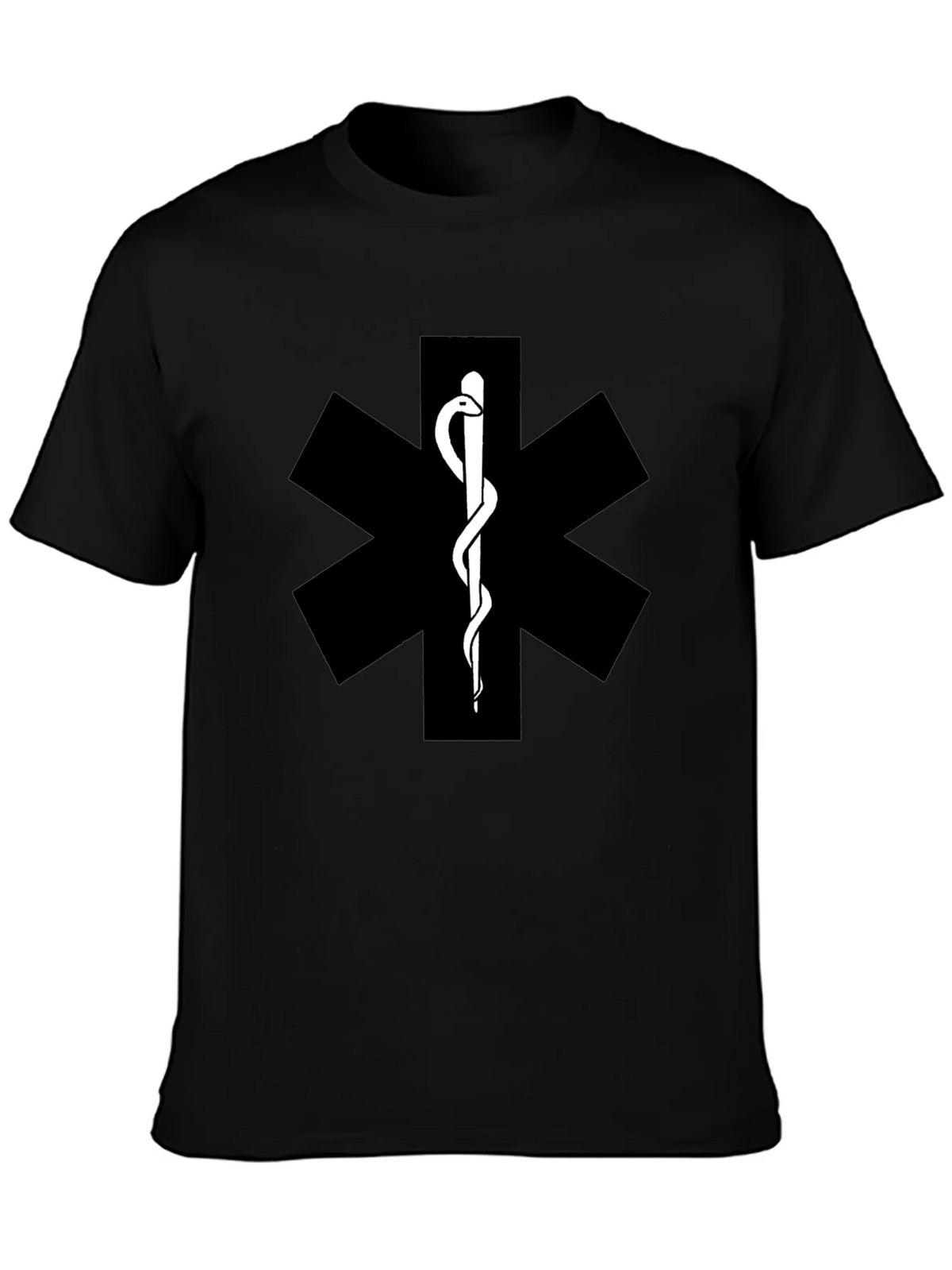 Medical Symbol T-Shirt - EMT Star of Life product image 3