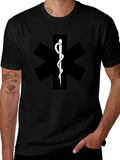 Medical Symbol T-Shirt - EMT Star of Life product image 1