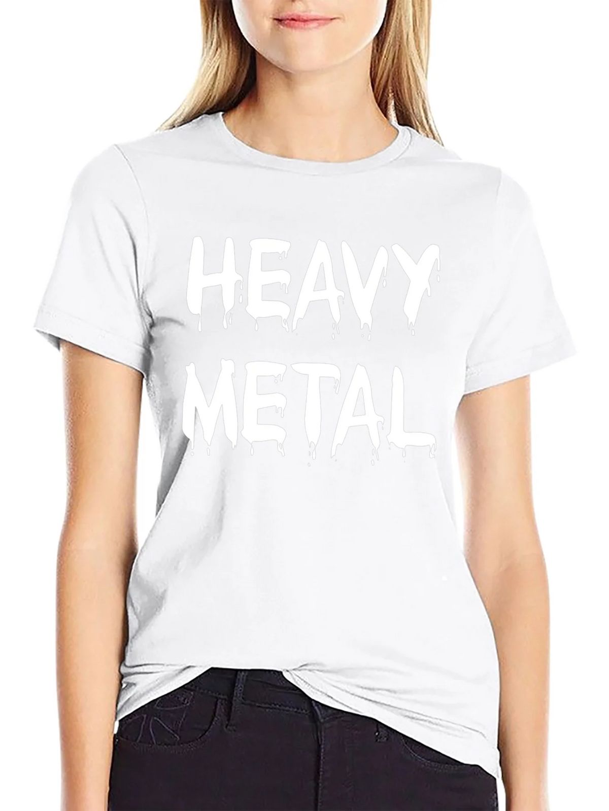 Heavy Metal Graphic T-Shirt - Black Cotton Tee product image 7