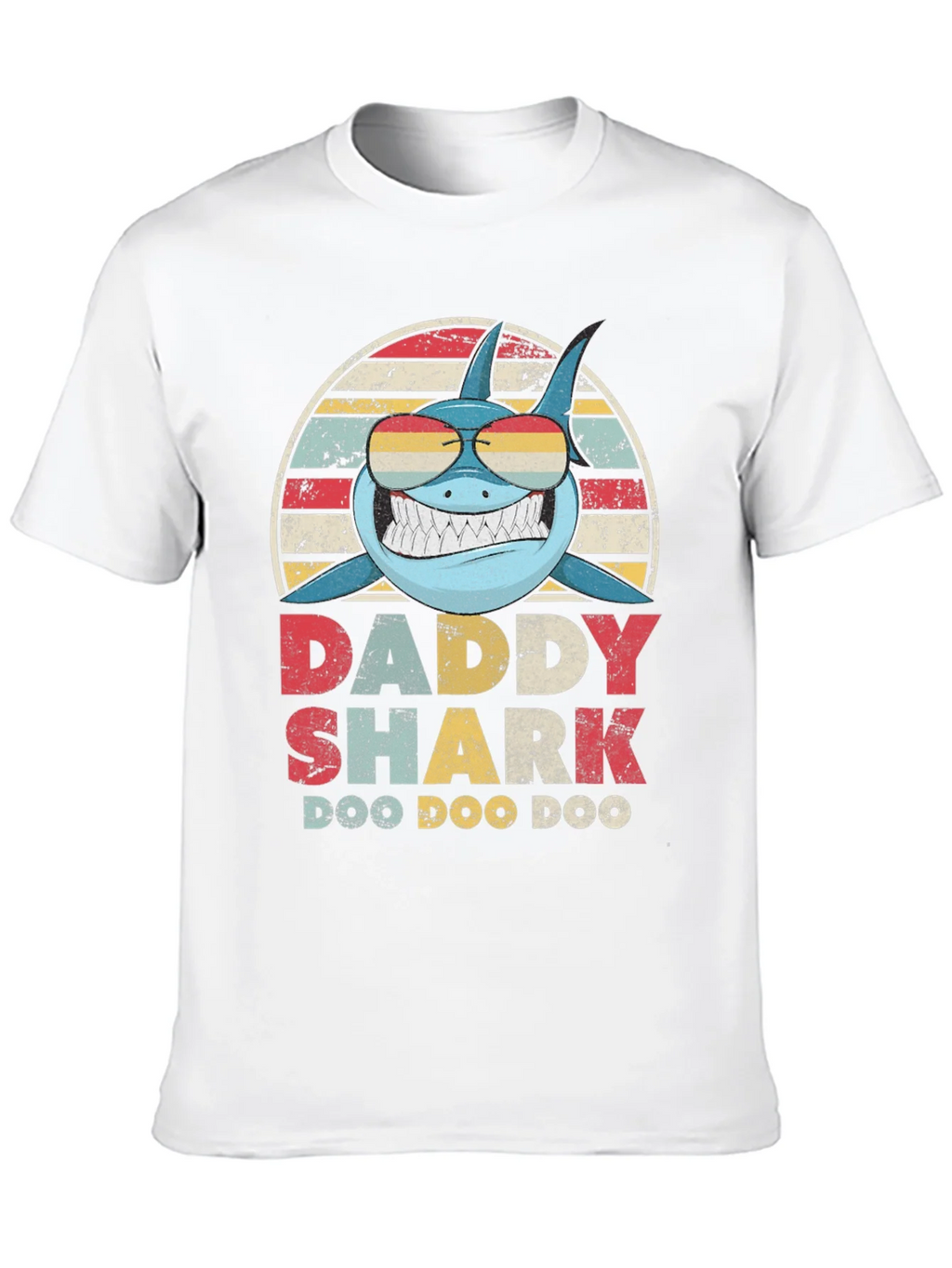 Daddy Shark T-Shirt - Doo Vintage Design product image 9