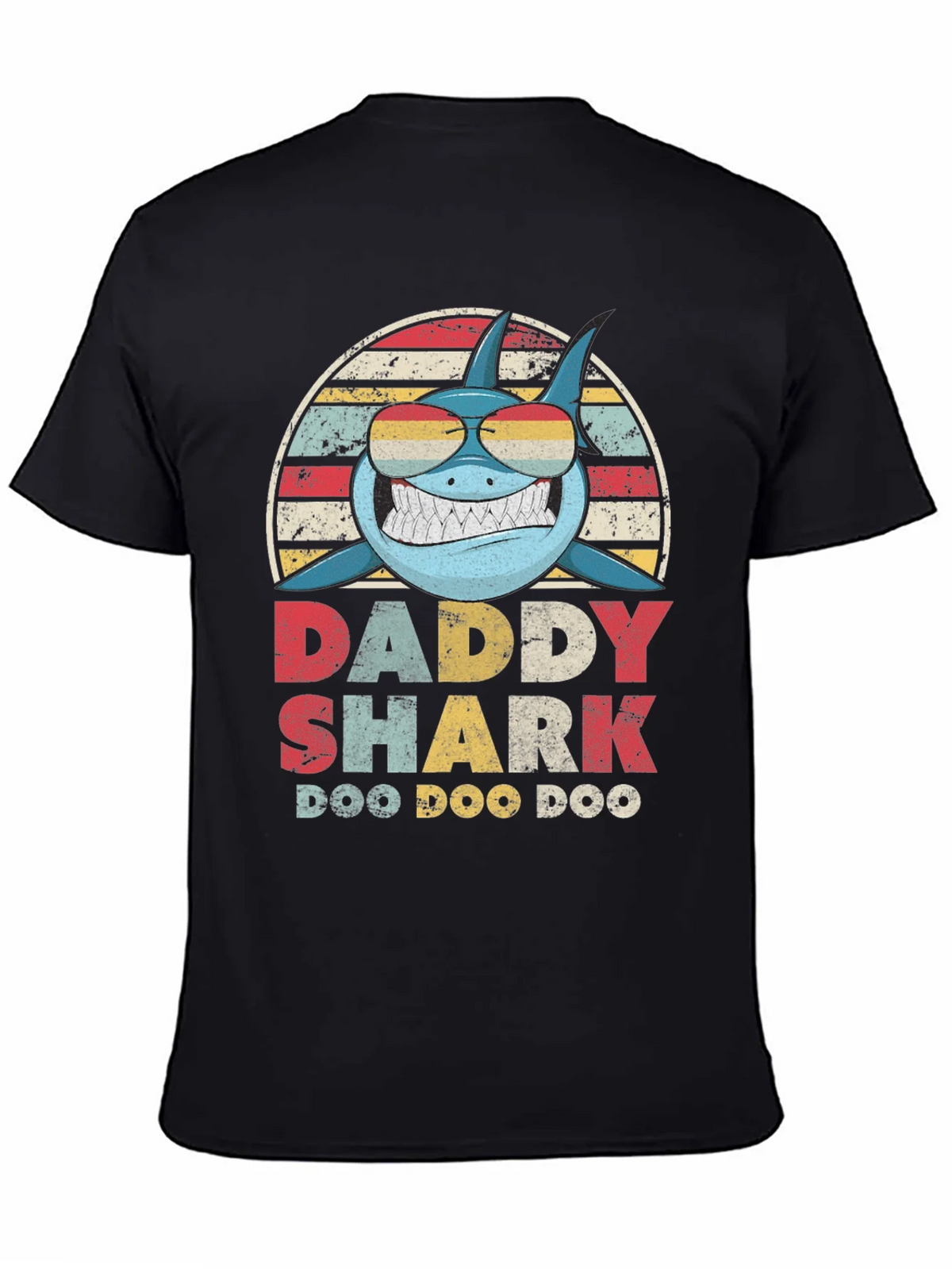 Daddy Shark T-Shirt - Doo Vintage Design product image 4