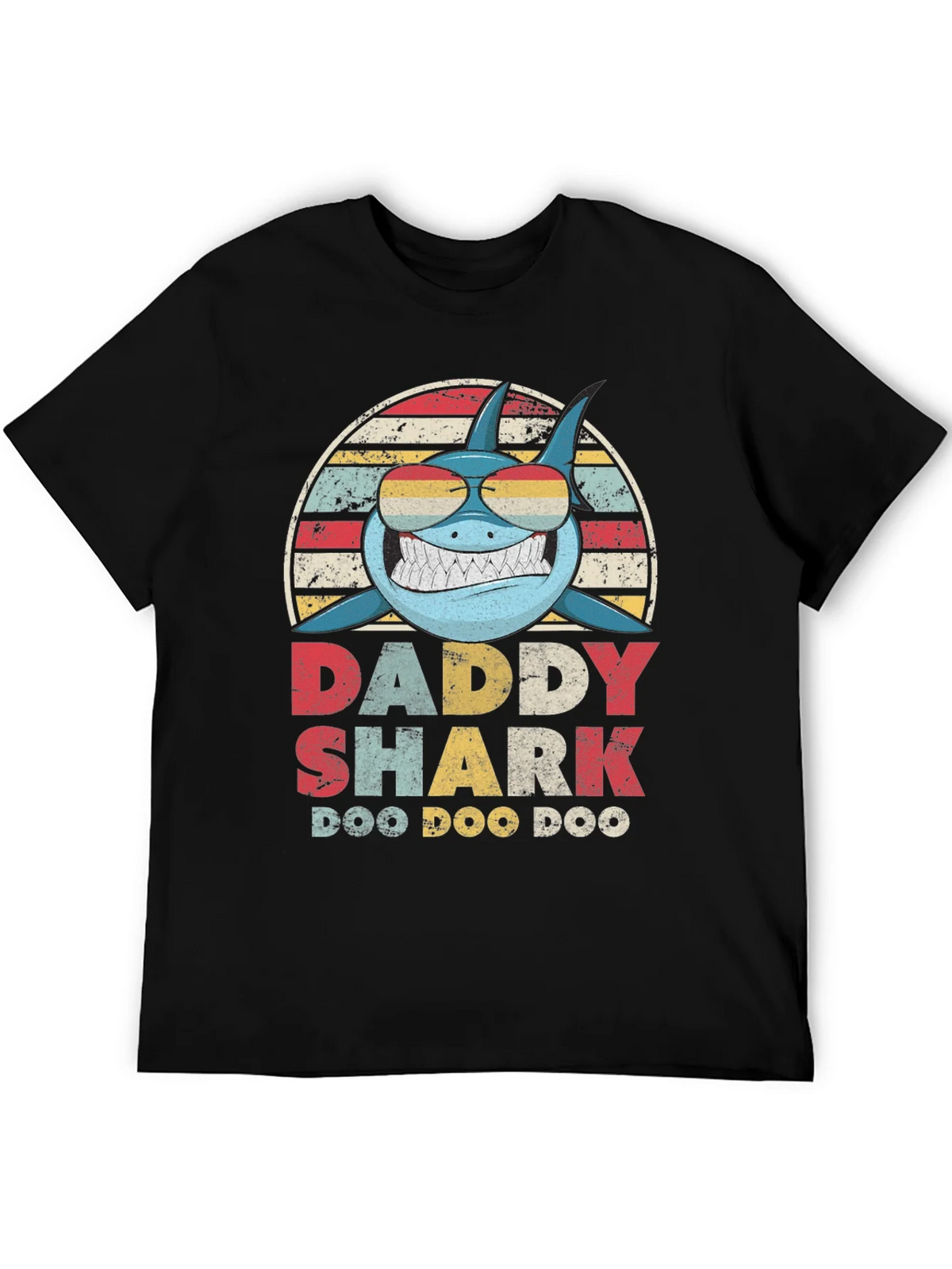 Daddy Shark T-Shirt - Doo Vintage Design product image 5