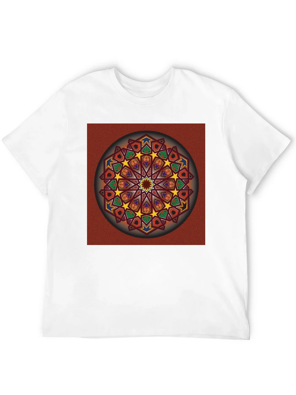 Geometric Mandala Graphic T-Shirt - Artistic Design product image 11