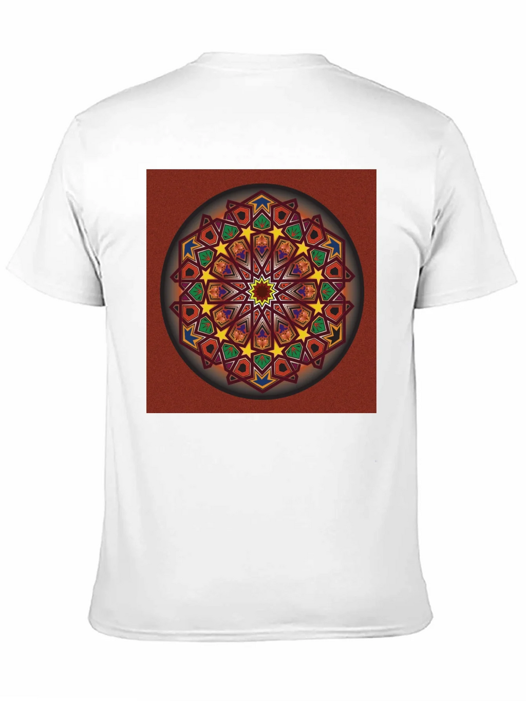 Geometric Mandala Graphic T-Shirt - Artistic Design product image 10