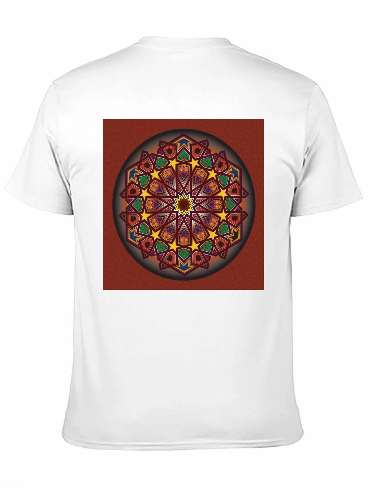Geometric Mandala Graphic T-Shirt - Artistic Design product image 10
