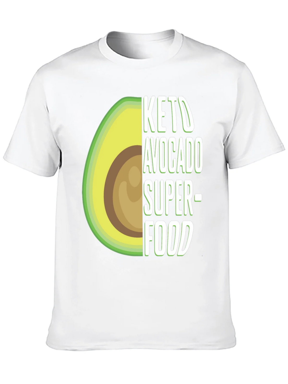 Keto Avocado Superfood T-Shirt - Unisex Black Tee product image 9