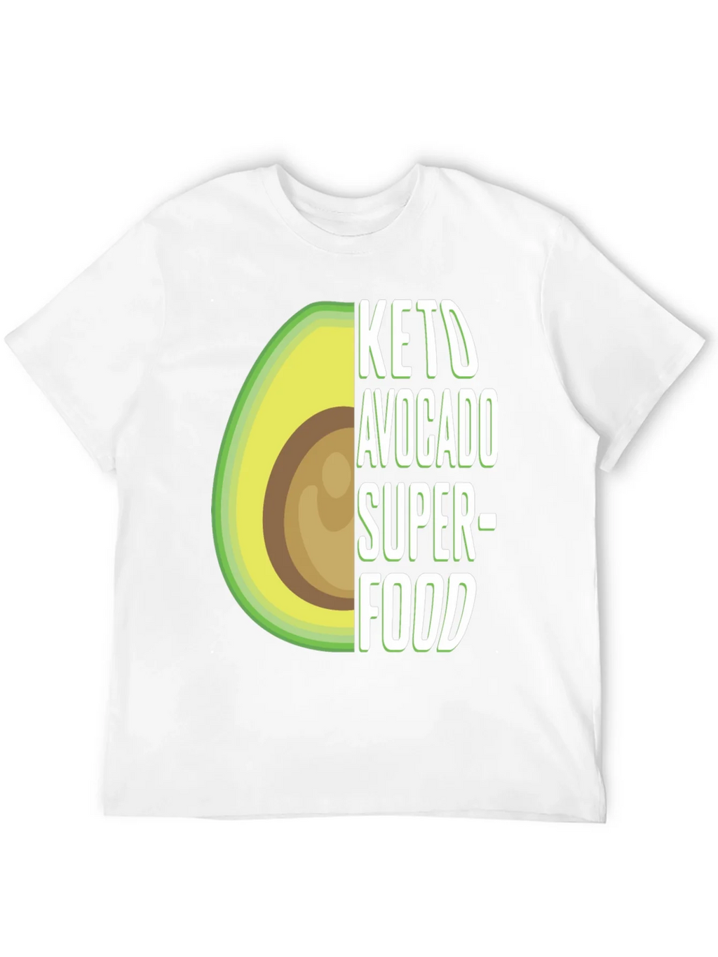 Keto Avocado Superfood T-Shirt - Unisex Black Tee product image 11