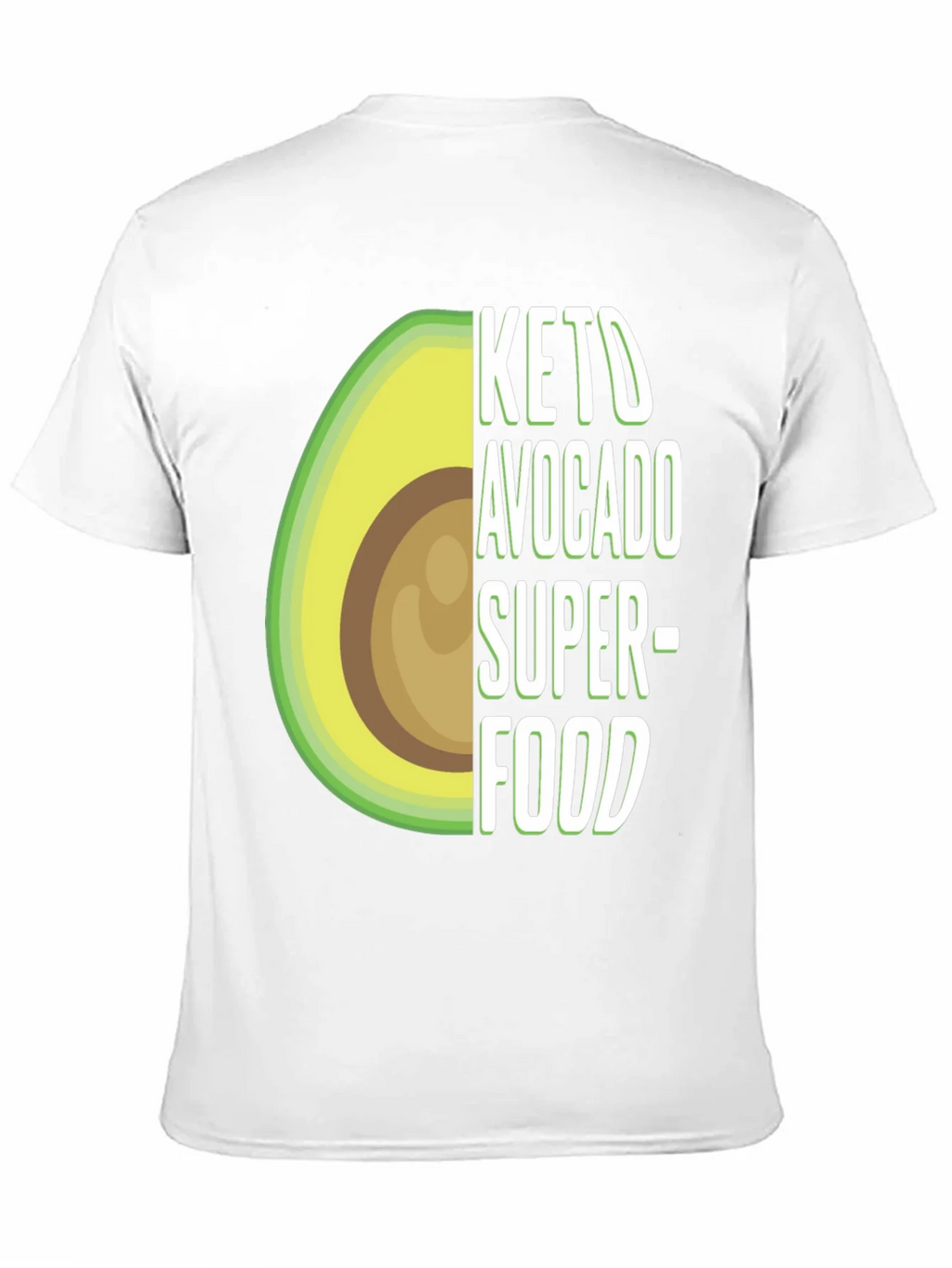 Keto Avocado Superfood T-Shirt - Unisex Black Tee product image 10