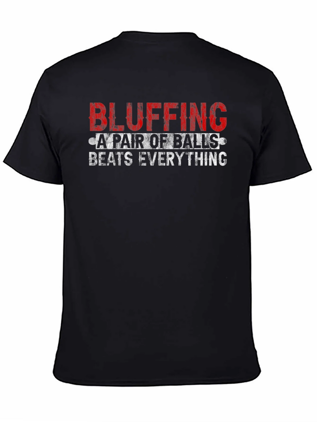Bluffing A Pair of Balls Graphic T-Shirt product image 4