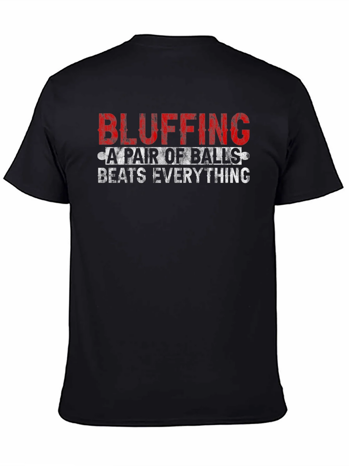 Bluffing A Pair of Balls Graphic T-Shirt product image 4