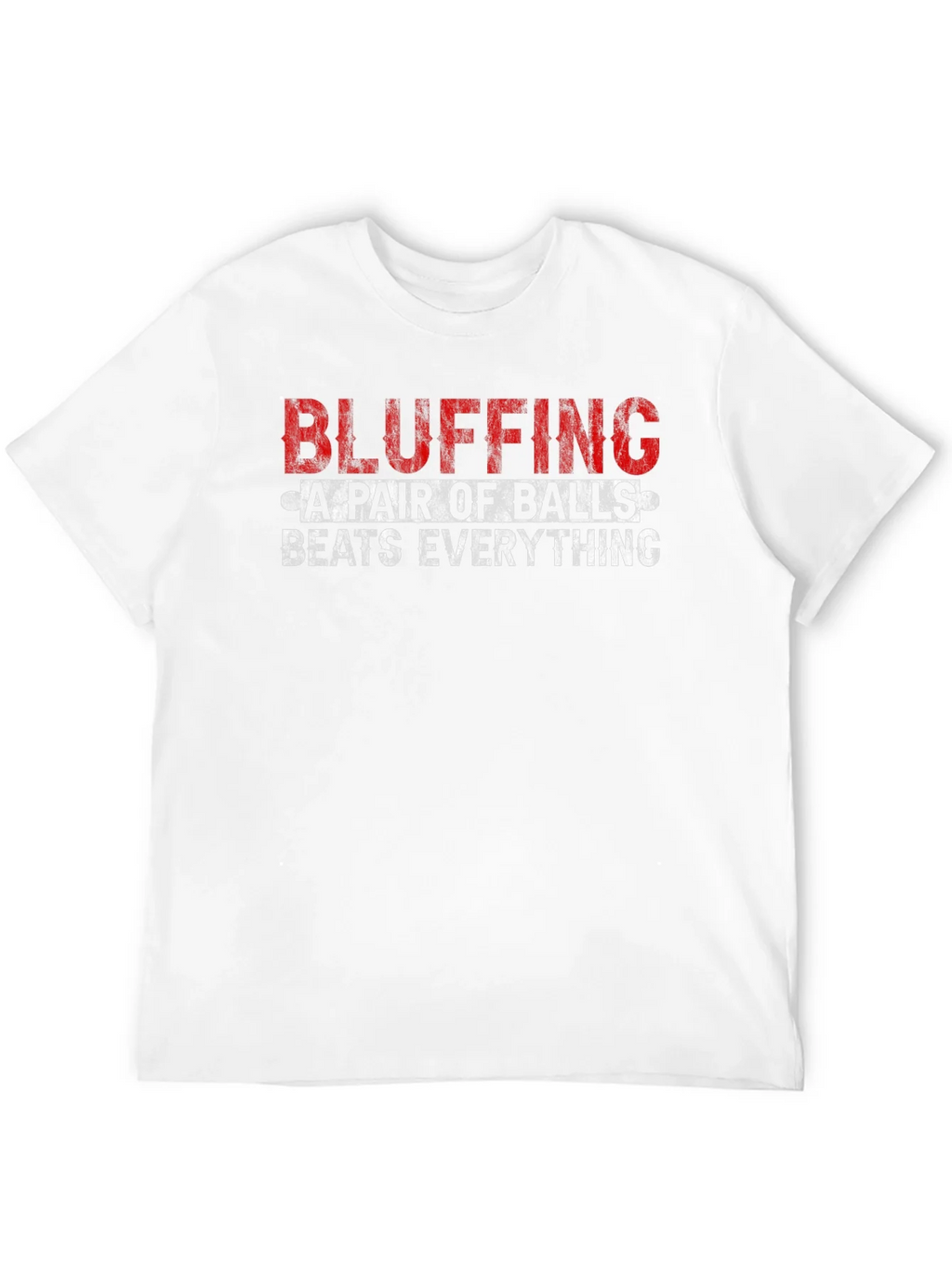 Bluffing A Pair of Balls Graphic T-Shirt product image 11