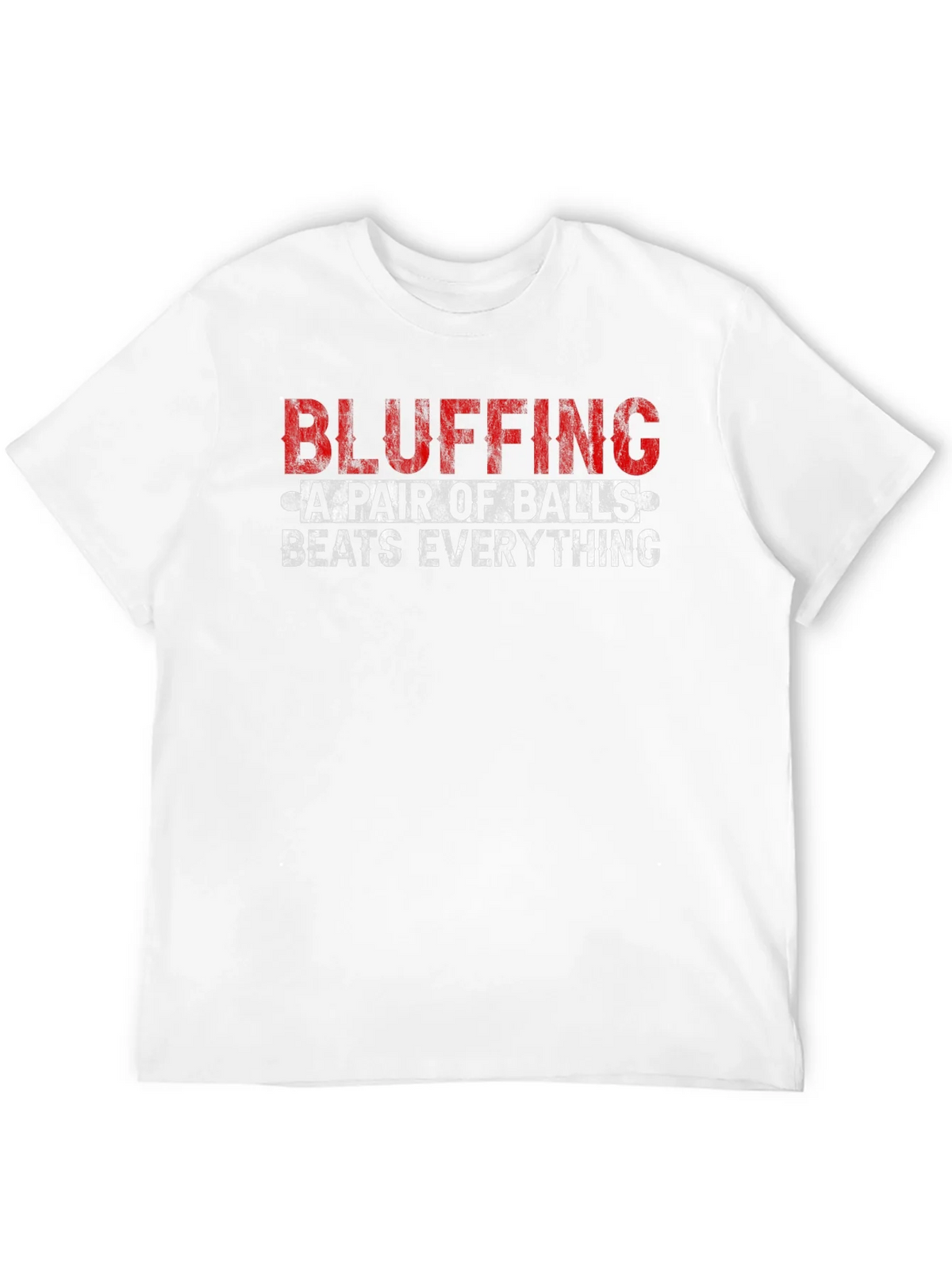 Bluffing A Pair of Balls Graphic T-Shirt product image 11
