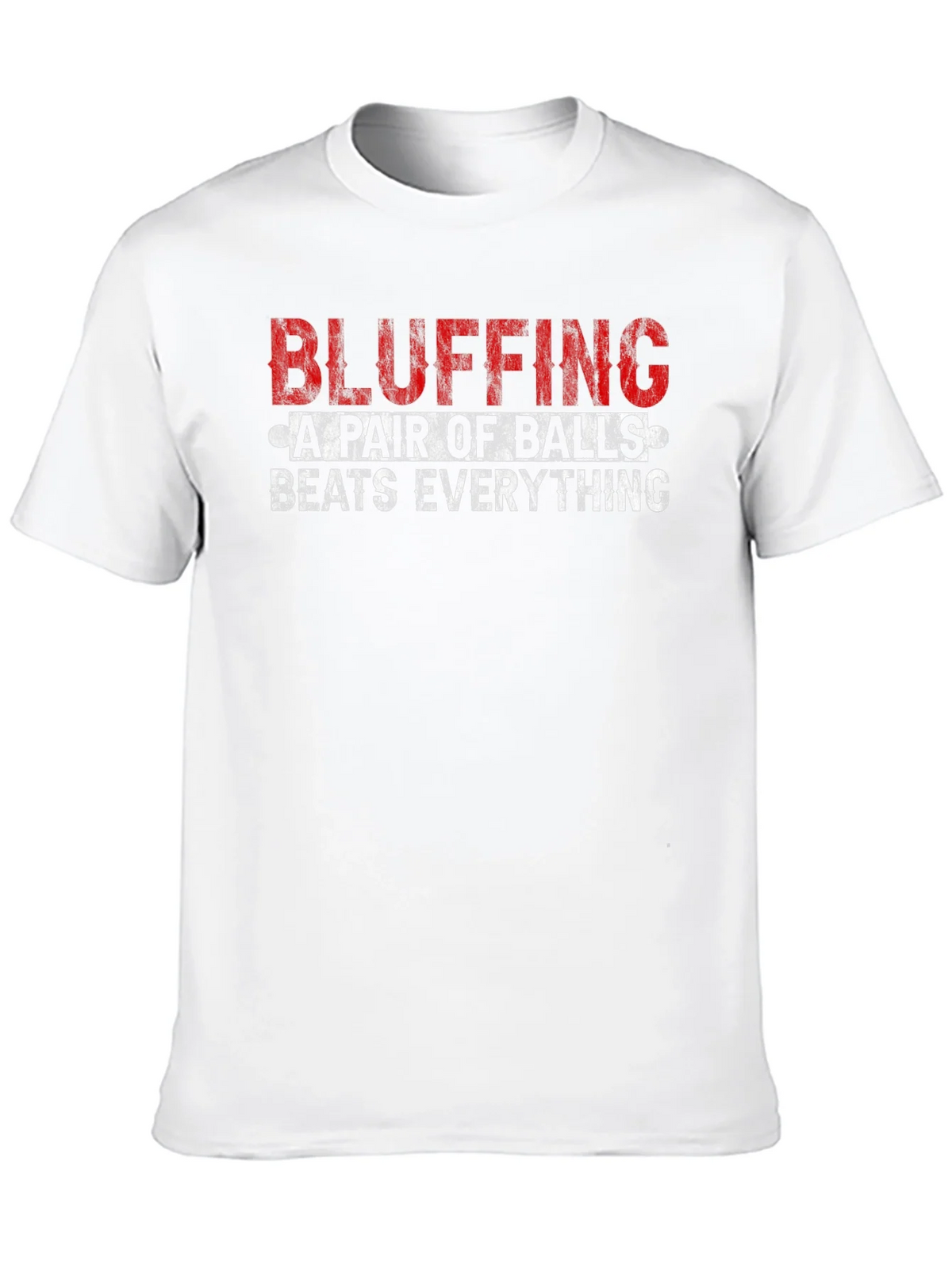 Bluffing A Pair of Balls Graphic T-Shirt product image 9