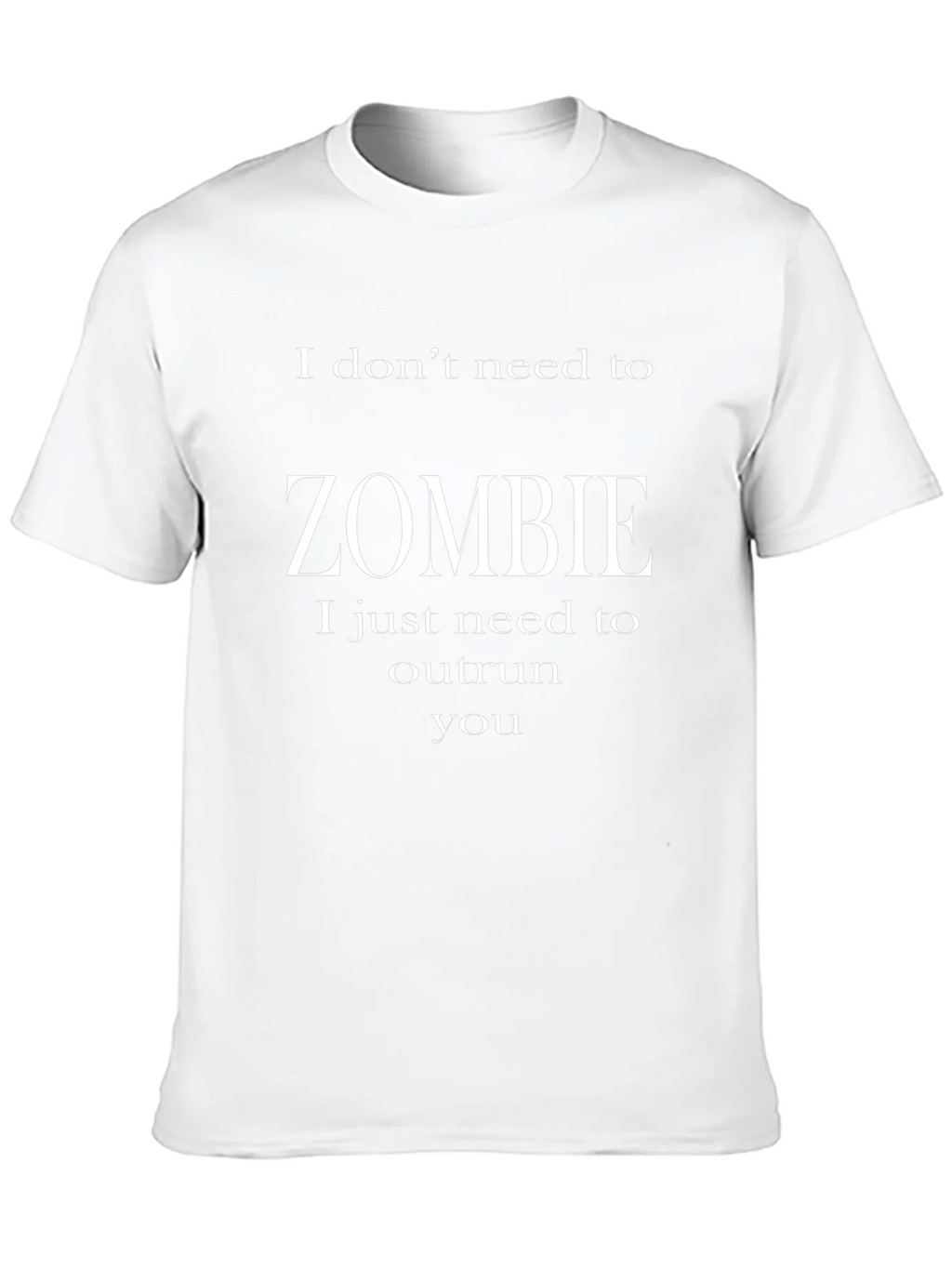 Zombie Outrun Funny T-Shirt product image 9