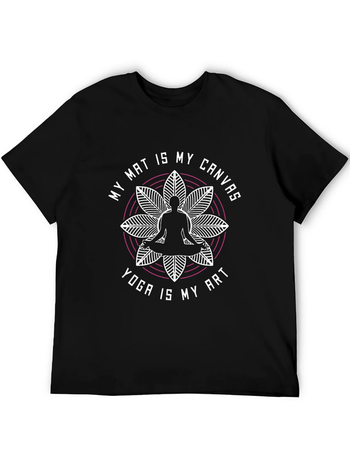Yoga Art Graphic Tee - My Mat is My Canvas product image 5