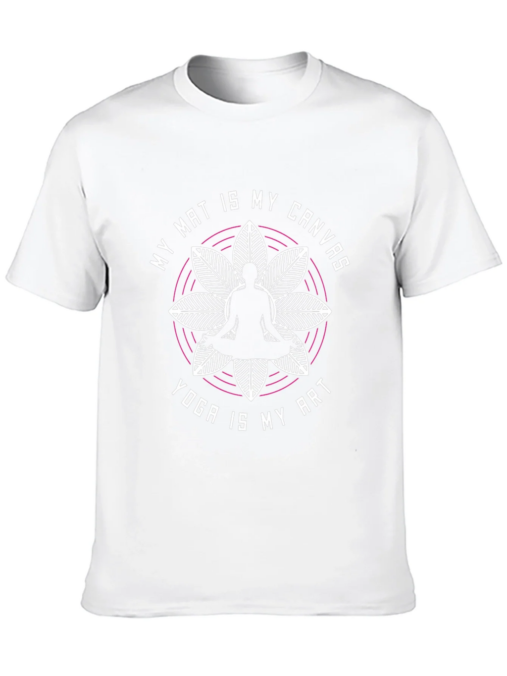 Yoga Art Graphic Tee - My Mat is My Canvas product image 9