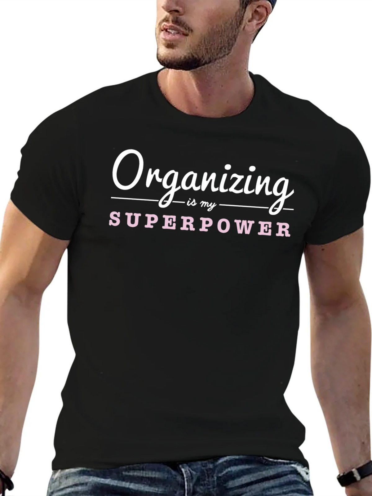 Organizing is My Superpower Graphic Tee product image 6
