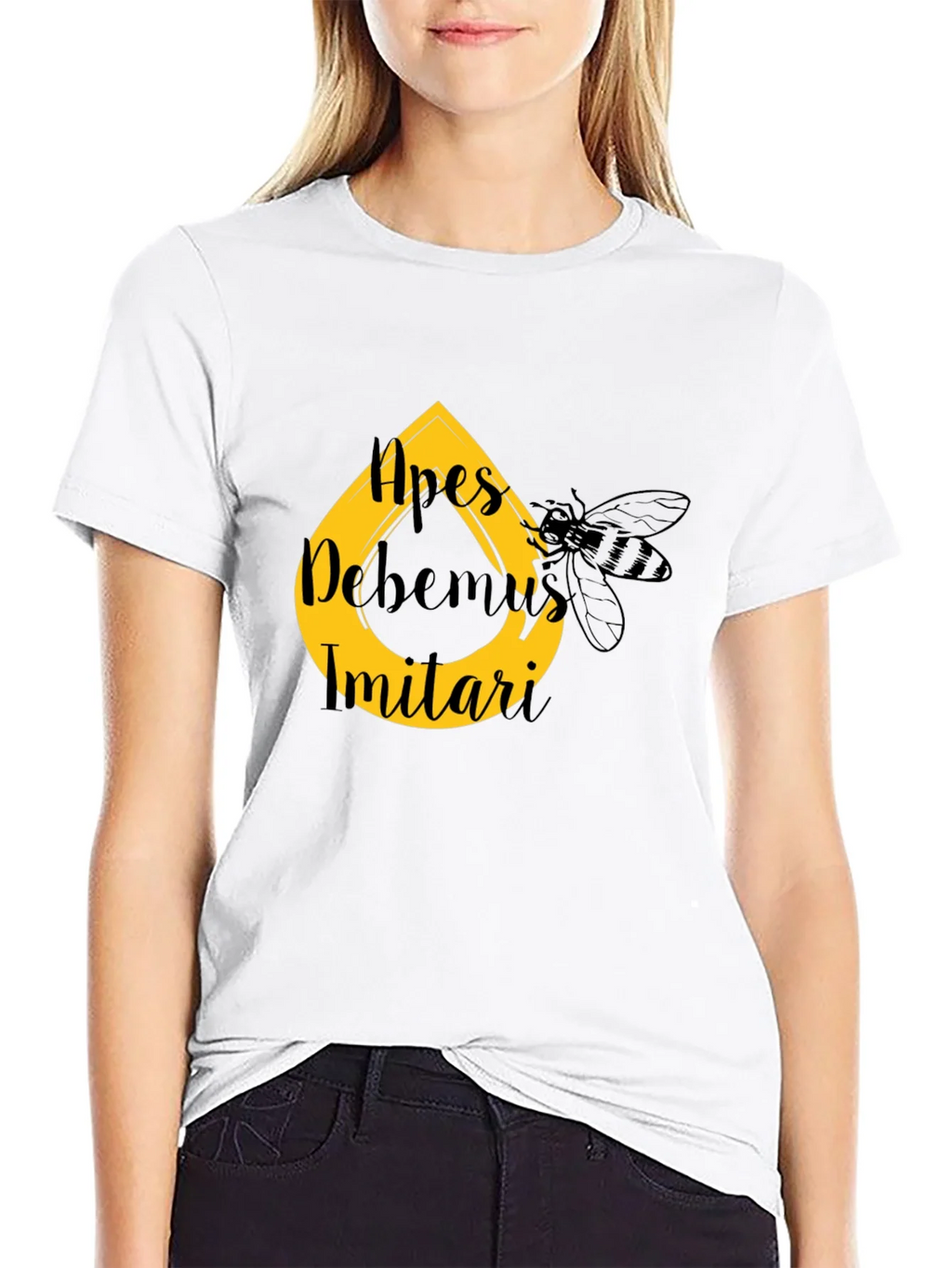 Apes Debemus Imitari Graphic T-Shirt product image 8