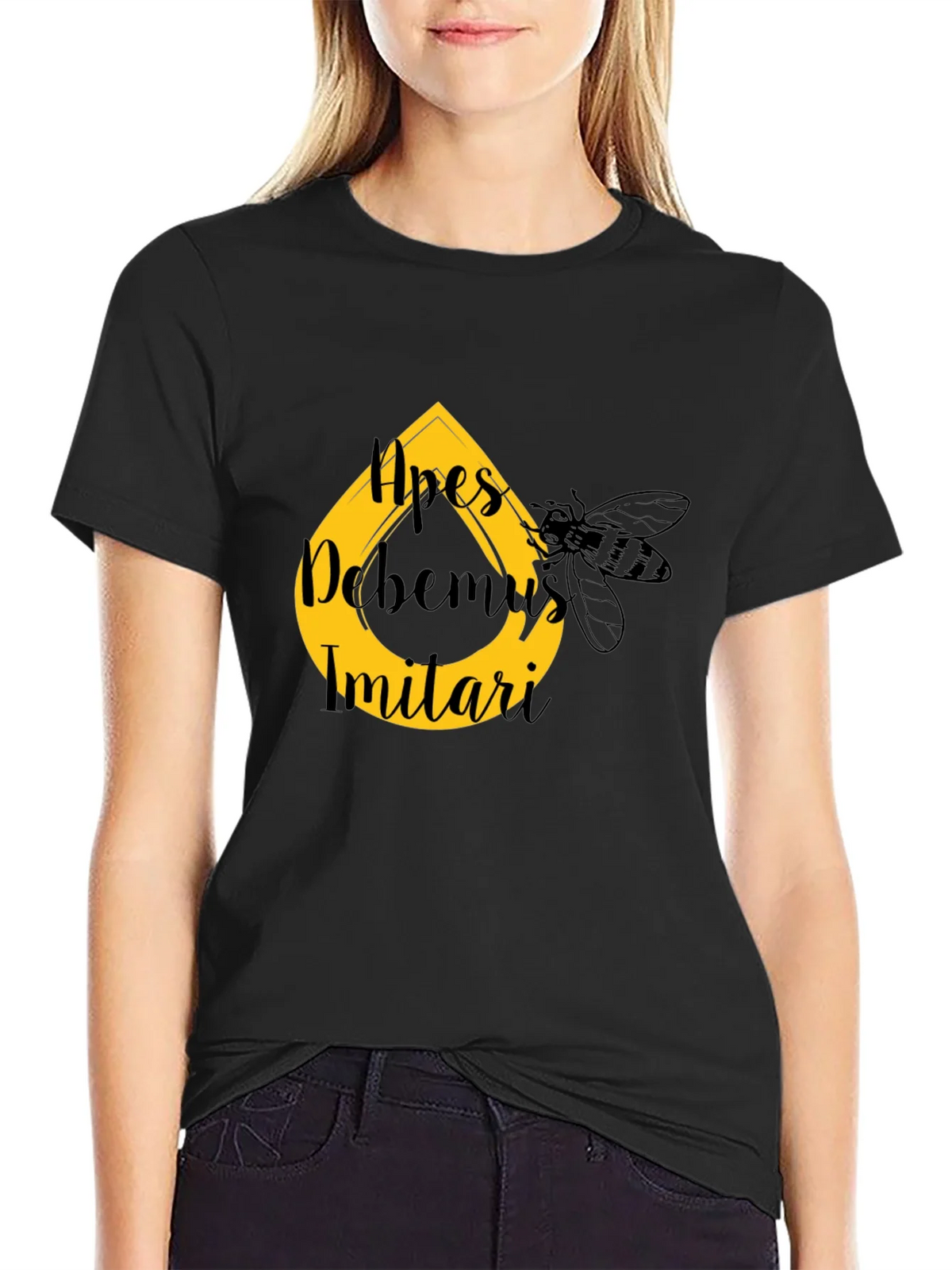 Apes Debemus Imitari Graphic T-Shirt product image 2