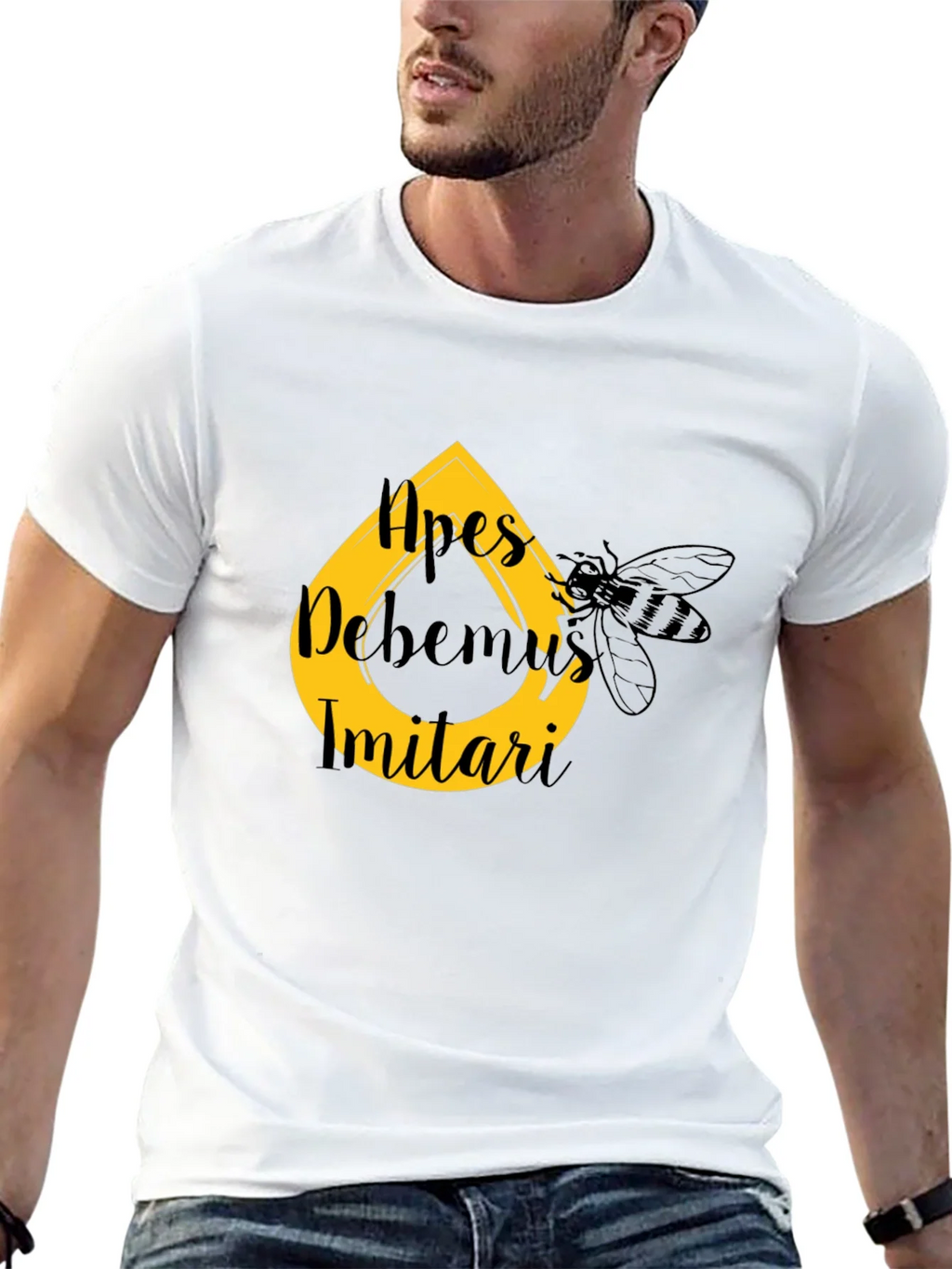 Apes Debemus Imitari Graphic T-Shirt product image 12