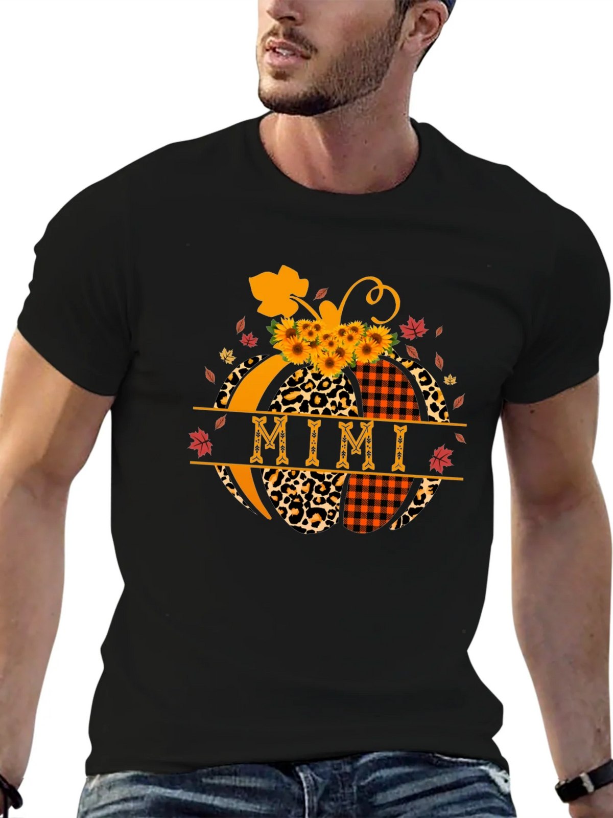 Mimi Pumpkin T-Shirt Fall Thanksgiving product image 6