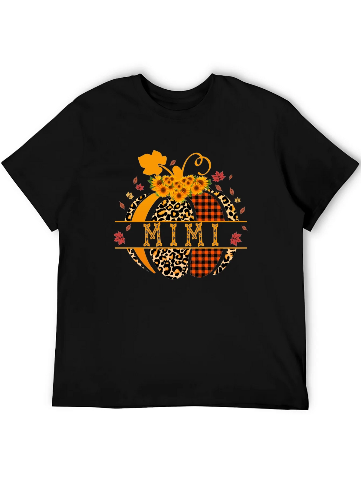 Mimi Pumpkin T-Shirt Fall Thanksgiving product image 5