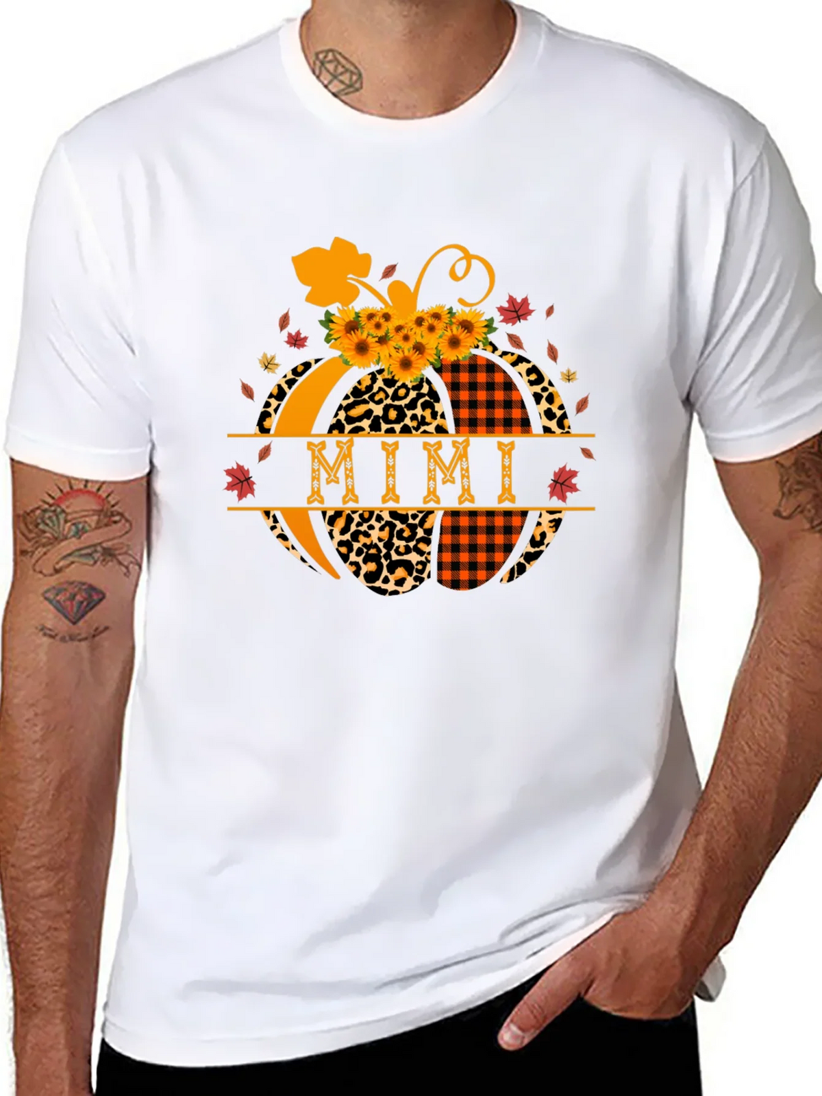Mimi Pumpkin T-Shirt Fall Thanksgiving product image 7