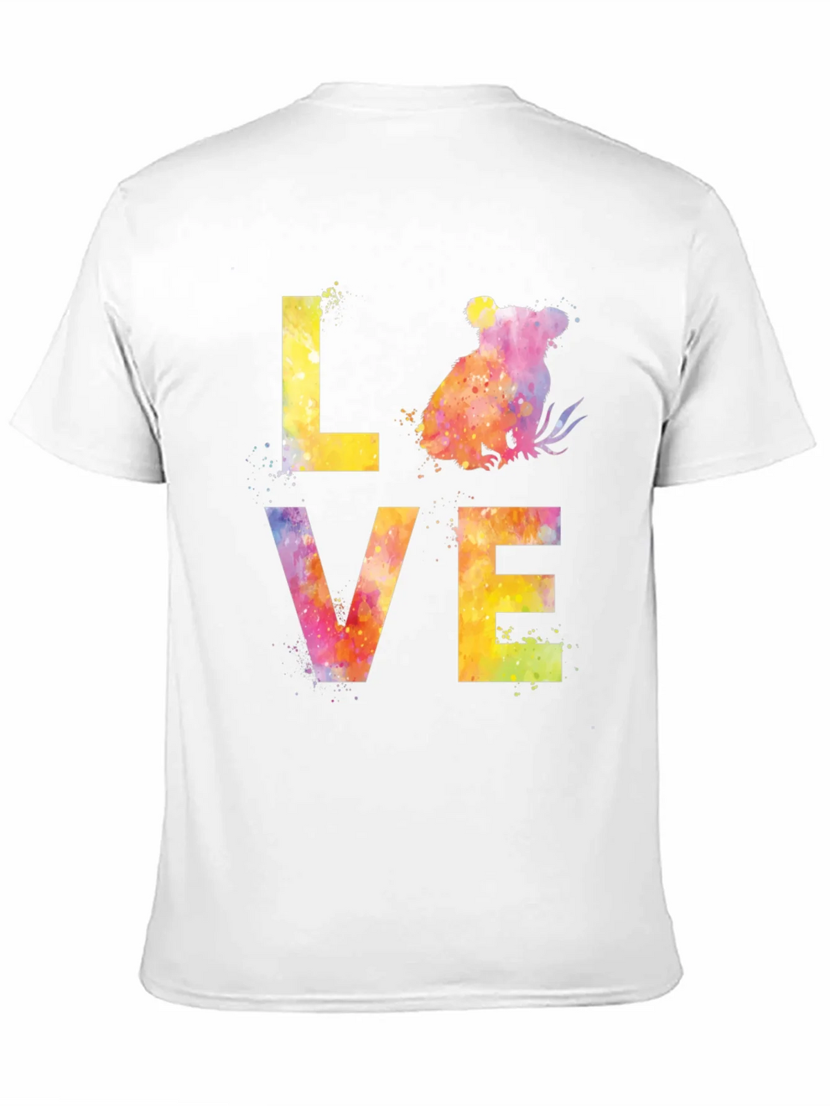 Koala LOVE Watercolor Print Graphic Tee product image 10